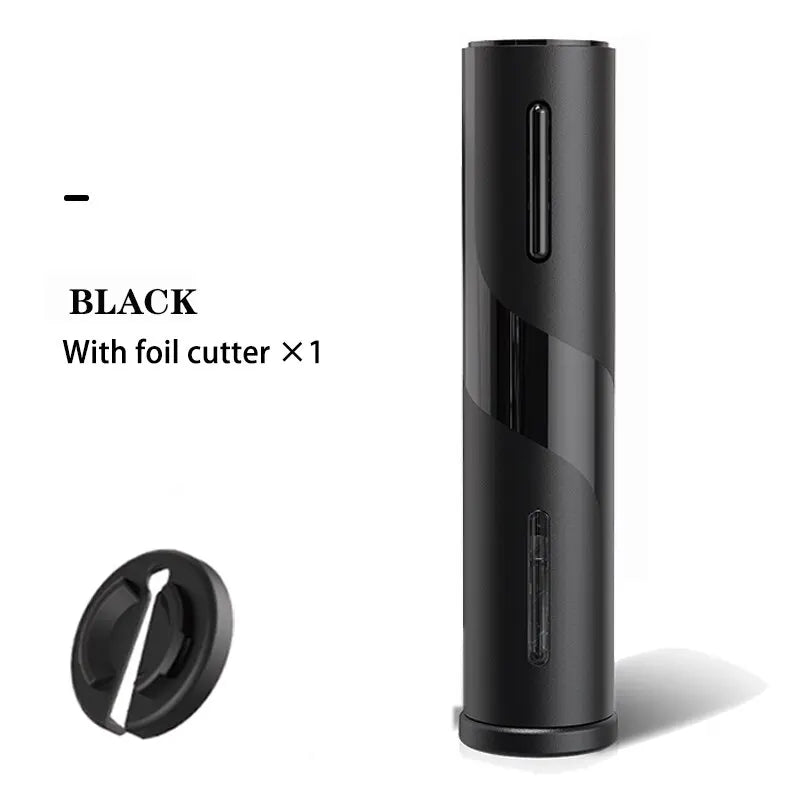 OFENGIQ Electric Wine Opener – Automatic Corkscrew with Foil Cutter | Sleek, Battery-Powered Bottle Opener for Red Wine