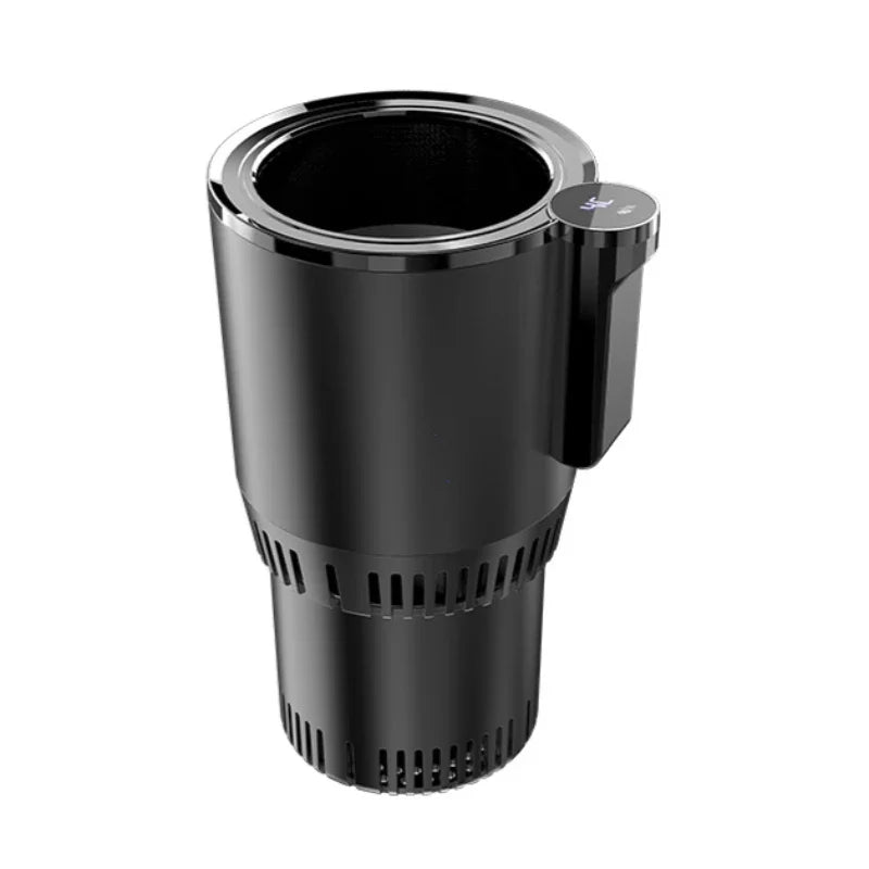 Smart Car 2-in-1 Hot & Cold Cup Holder – Fast Heating & Cooling Mini Drink Warmer & Cooler with Touchscreen Control