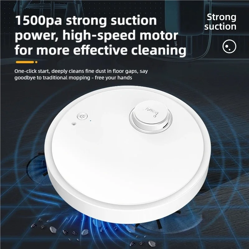 TINSOL 3-in-1 Smart Sweeping Robot – Vacuum, Mop & Sweep | Ultra-Slim, Wireless Cleaning Solution
