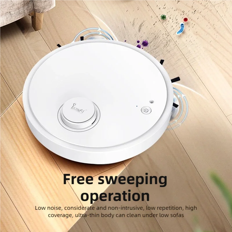 TINSOL 3-in-1 Smart Sweeping Robot – Vacuum, Mop & Sweep | Ultra-Slim, Wireless Cleaning Solution